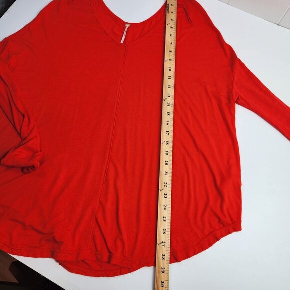 Free People Moonshine Tunic Top Slouchy Oversized Boho Medium - Picture 14 of 16